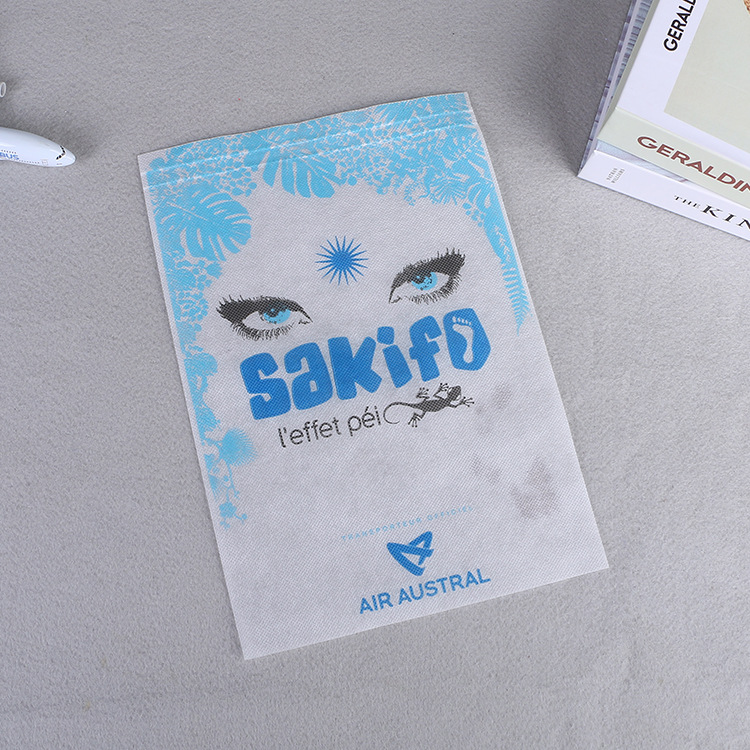 High-Speed Rail Seat Advertising Pp Non-Woven Pillow Towel Aircraft Cabin Seat Cloth Towel Emu Bus Conference Room Customization