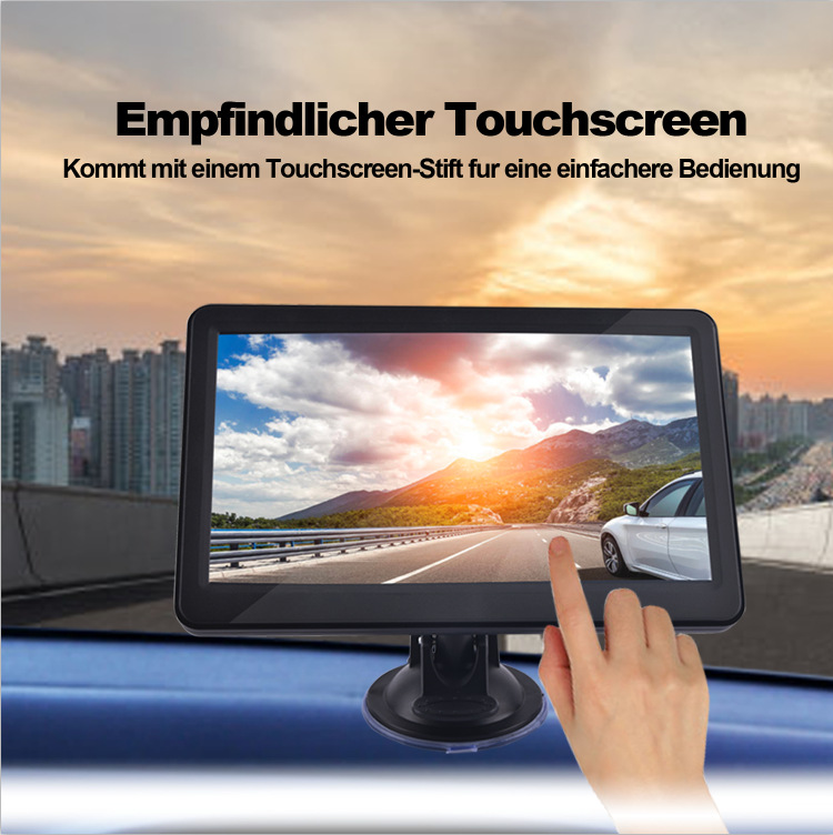 7inch Hd Gps Navigator Portable Navigator Pnd Navigator Offline Flow-Free Latest Map