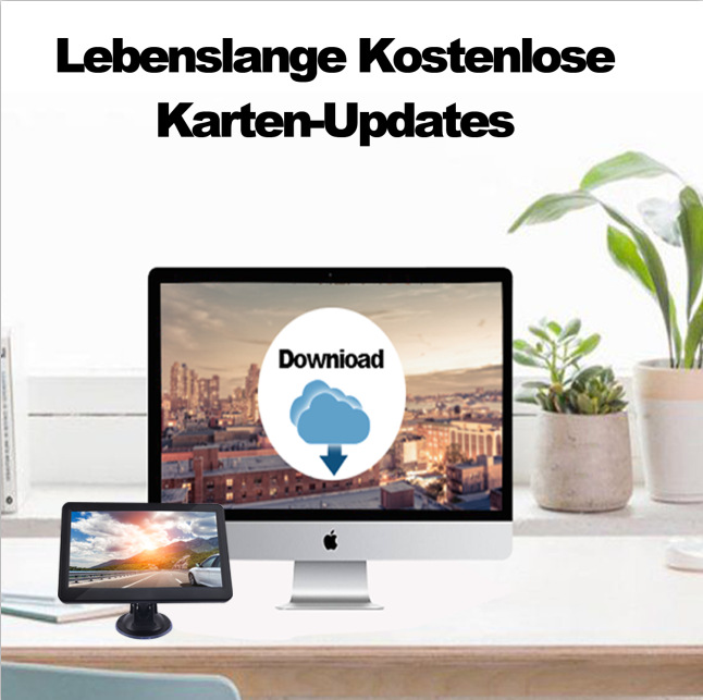 7inch Hd Gps Navigator Portable Navigator Pnd Navigator Offline Flow-Free Latest Map