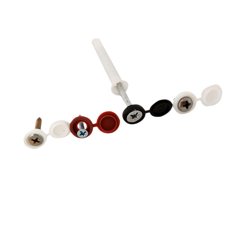 Mirror Nail Cap Screw Cap Decorative Cover Cross Screw Cover Three-in-One Furniture Wardrobe Plastic Cover Cap