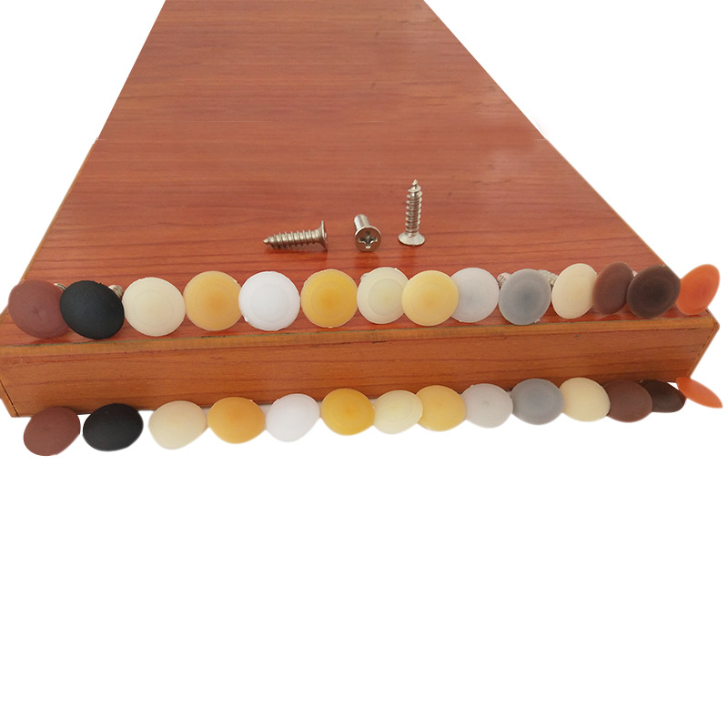 Mirror Nail Cap Screw Cap Decorative Cover Cross Screw Cover Three-in-One Furniture Wardrobe Plastic Cover Cap