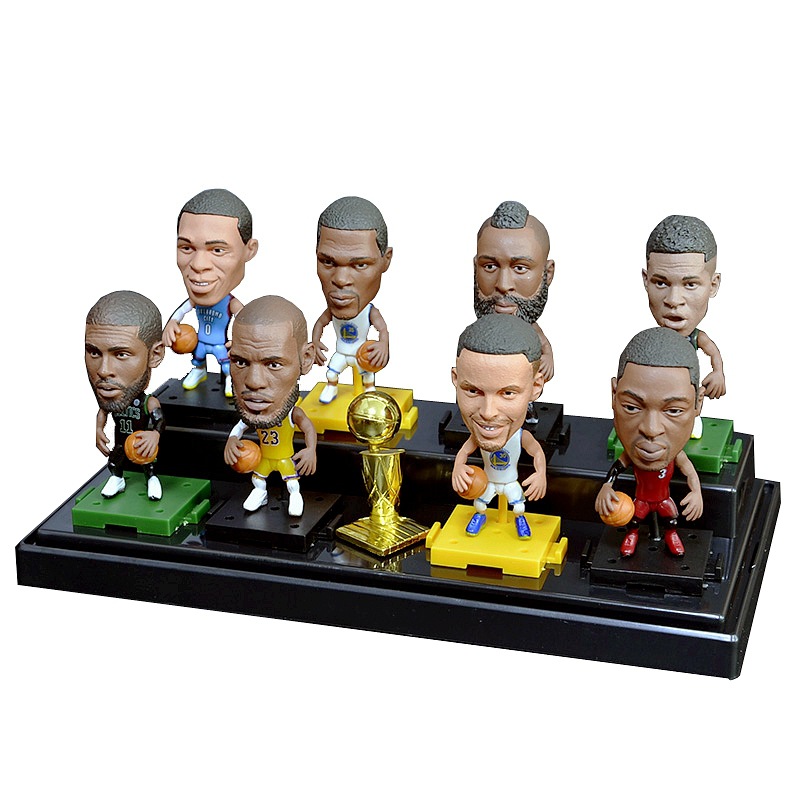 Basketball Dolls in Stock, Basketball Nets, Irving Curry Lakers, James Kobe, Haval Rembard Doll Ornaments