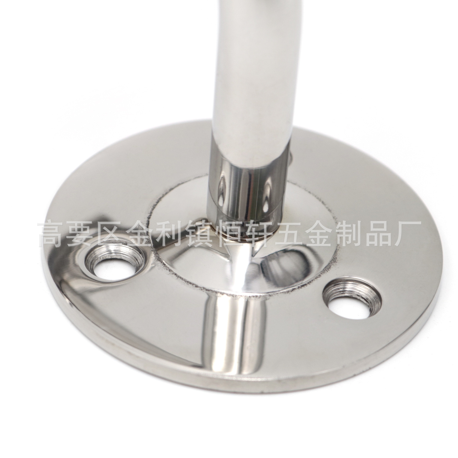 Direct Supply L-type stainless steel solid stair accessories glass wall support armrest bracket hardware pendant large convex seat series