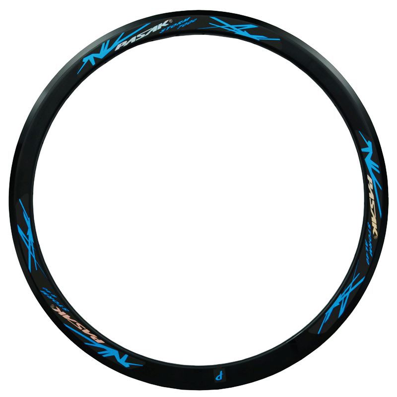 700C Road Bike Rims Bicycle Wheel Rims 20 Holes 24 Holes Presta Valve Aluminum Alloy 40mm 670g Double-Layer Knife Rims