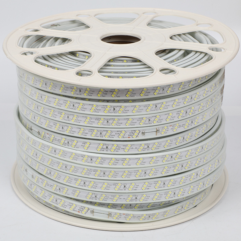 led strip 2835-12-180 light oblique three-row patch strip outdoor waterproof holiday decorative lights