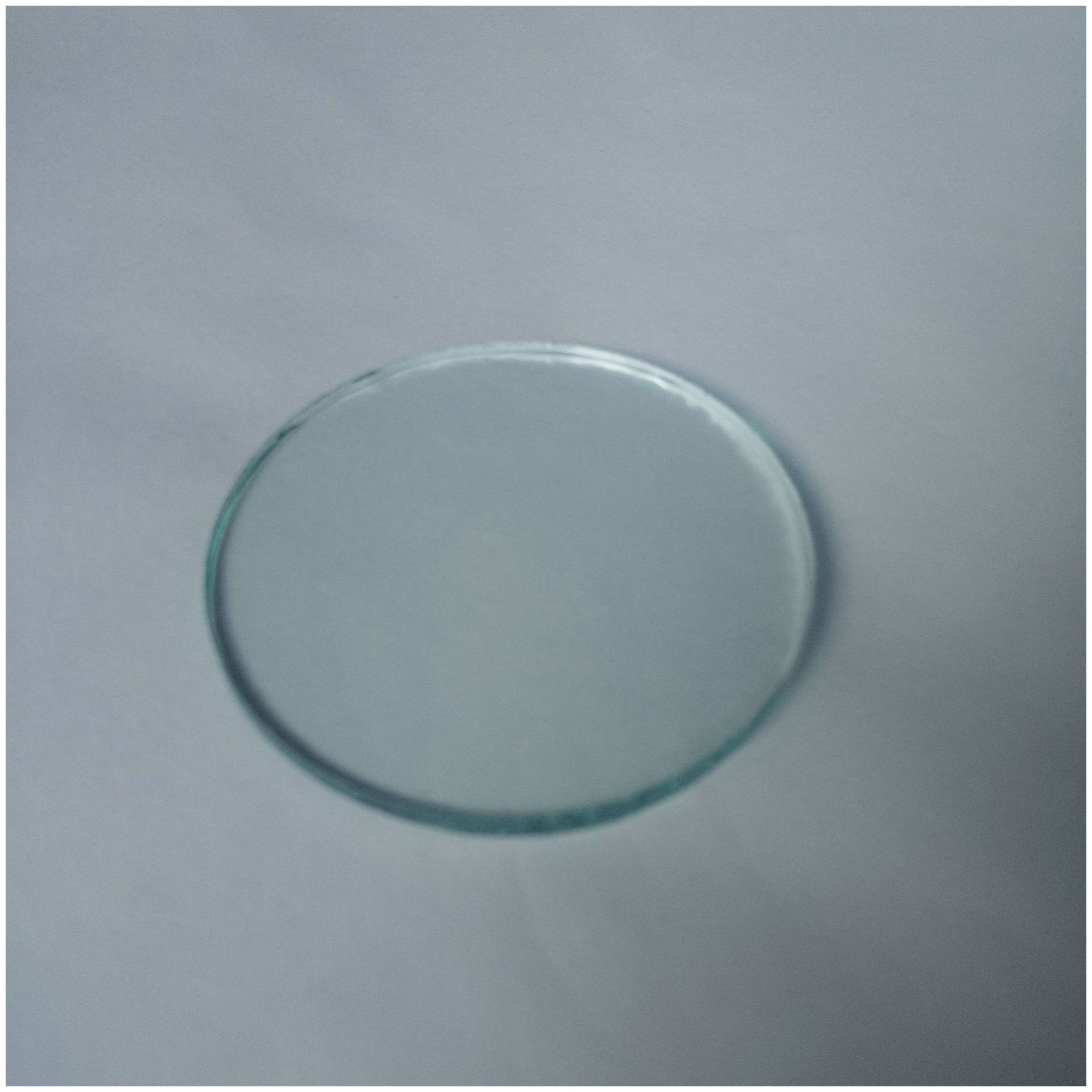 Yiwu Manufacturer Small Round Glass Sheet Sales Flashlight Glass Sheet Processing Long-Term Supply Glass Lamps
