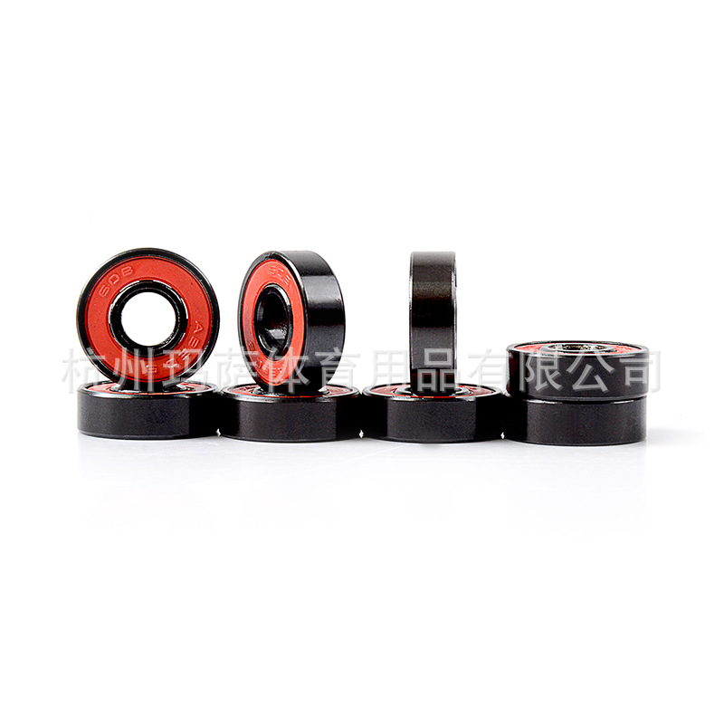 Bulk 608Rs Rubber Double Cover High Precision Chrome Steel Bearing Abcec-9 Roller Skates Scooter Bearing Ms2301