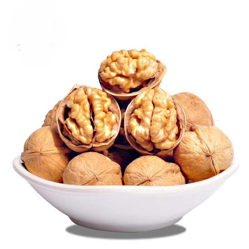 Xinjiang Aksu 185 paper walnut 500 g/bag milk flavor cooked walnut big fruit skin thin hand pinch open wholesale
