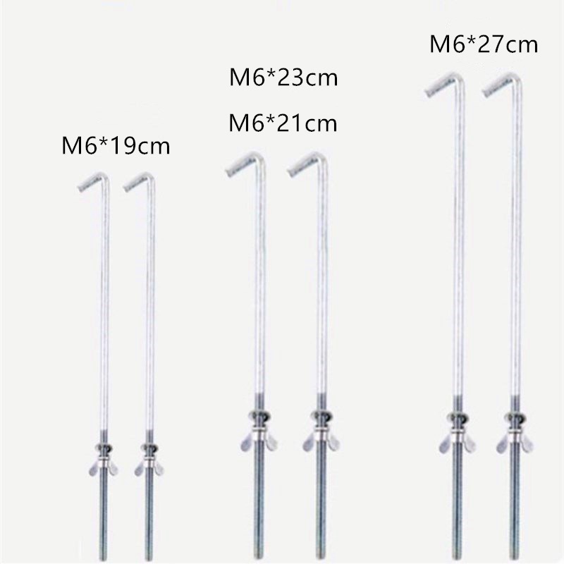 Car battery fixed plate replacement battery shelf stable battery accessories M6 battery hook battery hook