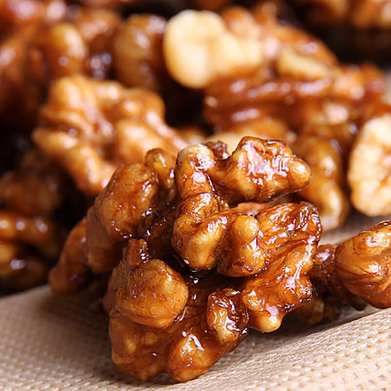 Herbal Honey Amber walnut kernel 168g box gauge 35 packaging nut snack snack coreless crispy dried fruit kernel