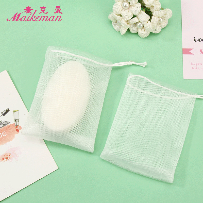 McMann Foaming Net Small Foam Net Handmade Soap Foam Net Face Cleanser Foam Net Soap Net Bag