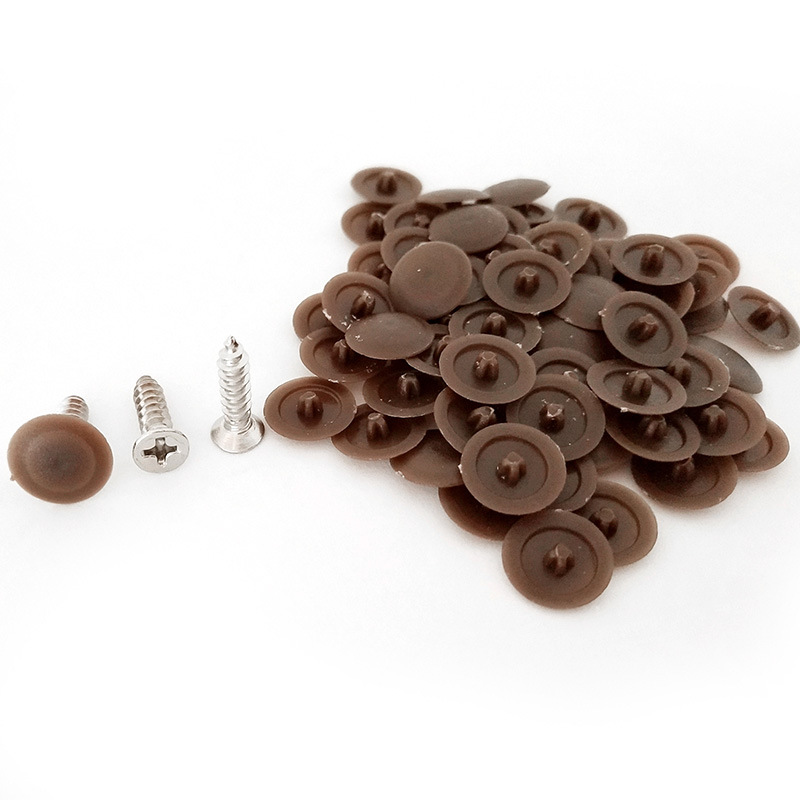 Mirror Nail Cap Screw Cap Decorative Cover Cross Screw Cover Three-in-One Furniture Wardrobe Plastic Cover Cap