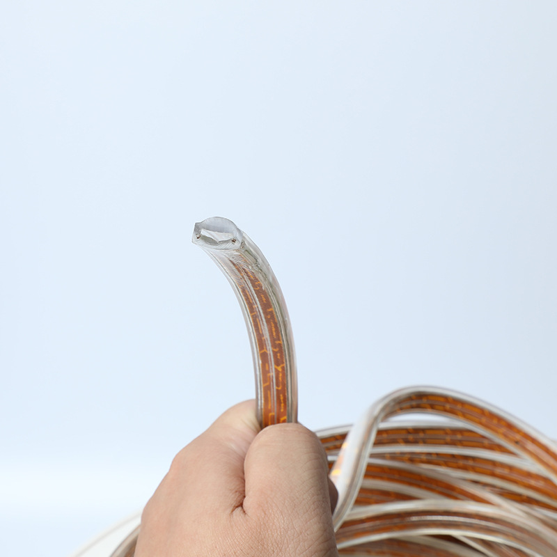 led strip 2835-12-180 light oblique three-row patch strip outdoor waterproof holiday decorative lights