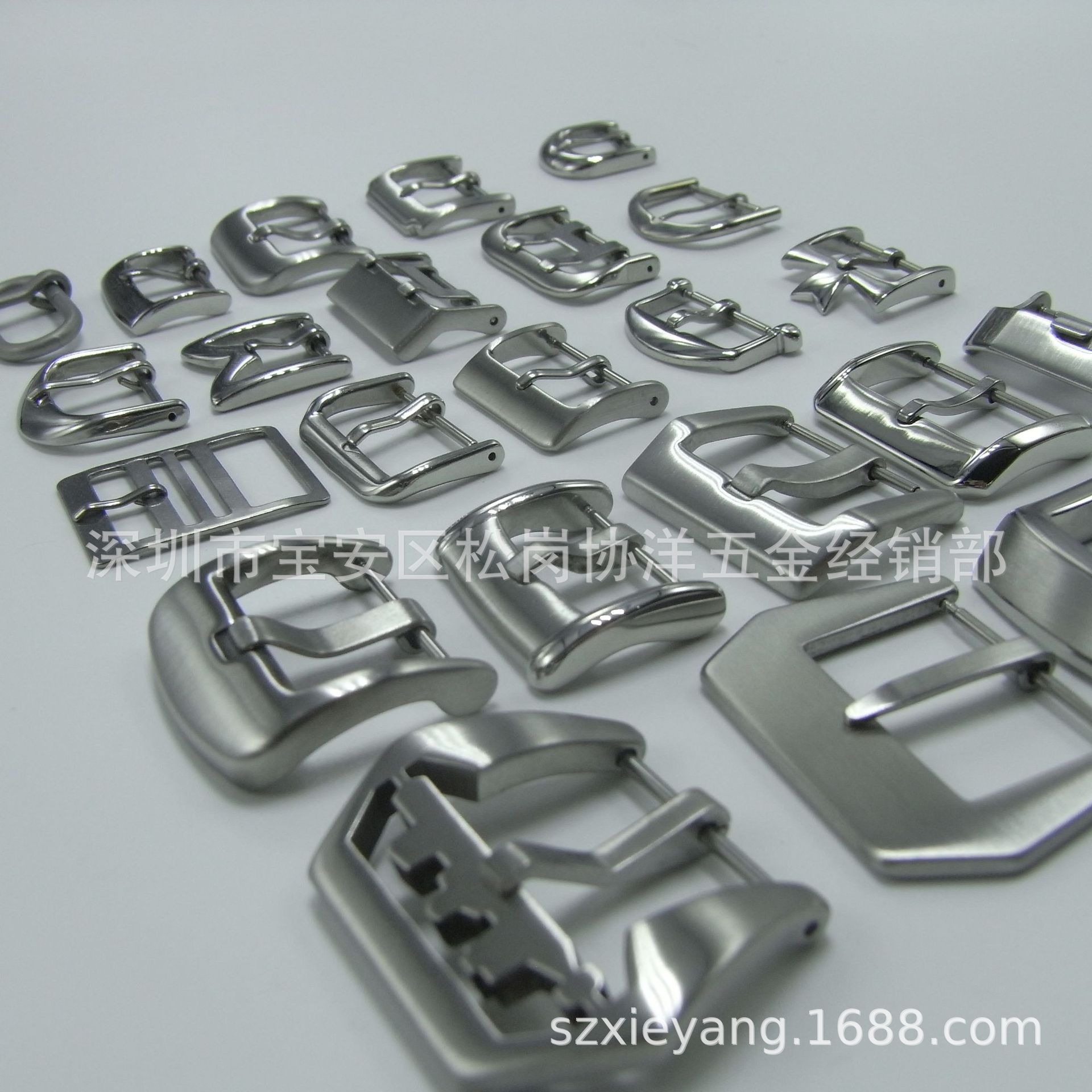 Stainless Steel Watch Strap End Pin Buckle Watch Clasp Leather Strap Buckle Watch Buckle Bracelet Hardware Buckle Wholesale