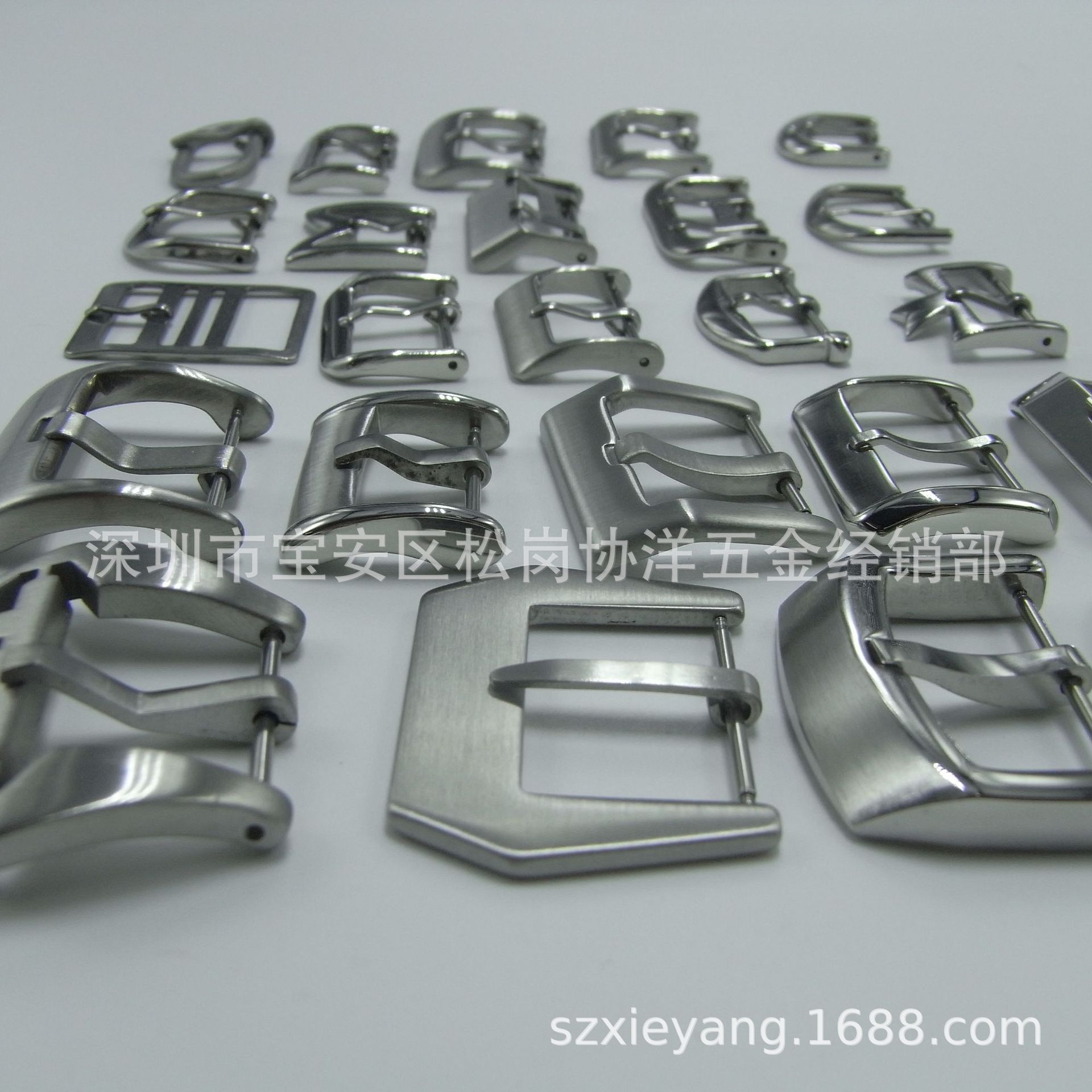 Застежка для ремешка из нержавеющей стали, пружинный штифт, застежка для кожаного ремешка, браслет, фурнитура, оптовая продажа