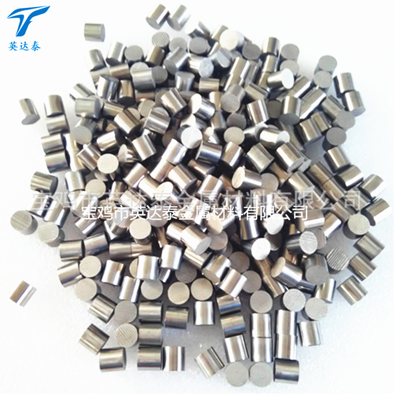 Supply of 99.95% High Purity Titanium Particles for Hot Evaporation Coating 3N5 Titanium Particles Φ3*3 for Titanium Particle Melting