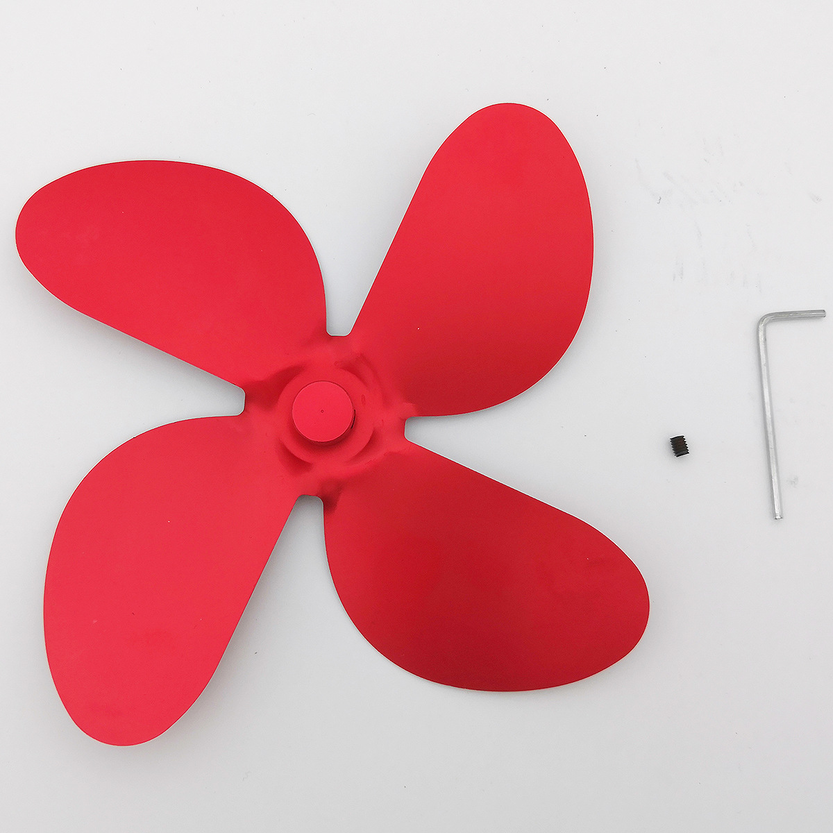 [Factory direct] cross-border exclusive for ebay fireplace accessories aluminum alloy fan blades 4 blades fireplace fan blades