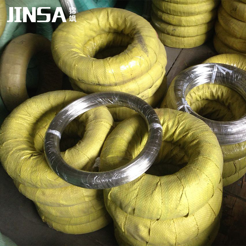 Jinsha 201 Stainless Steel Spring Wire Full Hard Wire Medium Hard Wire Bright Wire Spool Wire 667 Stainless Steel Wire Winding Spool