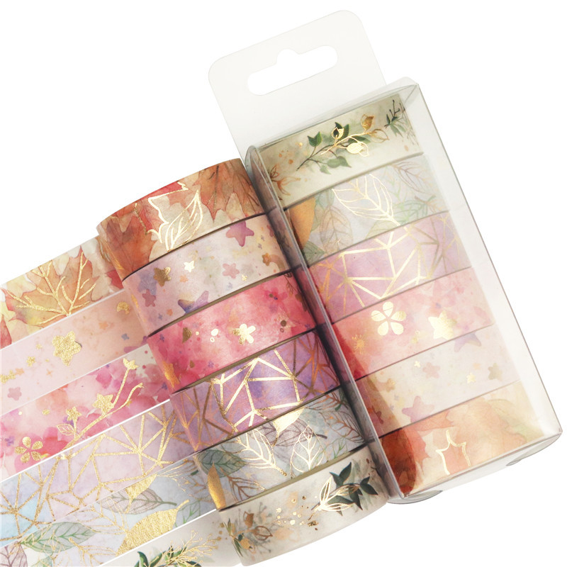 Delivery Will Be Made Within 15 Days after Finalization. Customized Washi Tape, Hot Stamping and Washi Tape, Custom-Made Hand Ledger Stickers