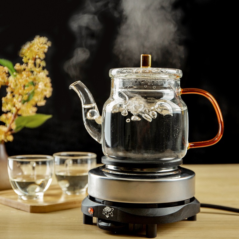 Mini Electric Stove Household Coffee Brew Electric Tea Stove Small Electric Stove Tea Brew Tea Set Quiet Water Boiling Tea Brew Stove Wholesale