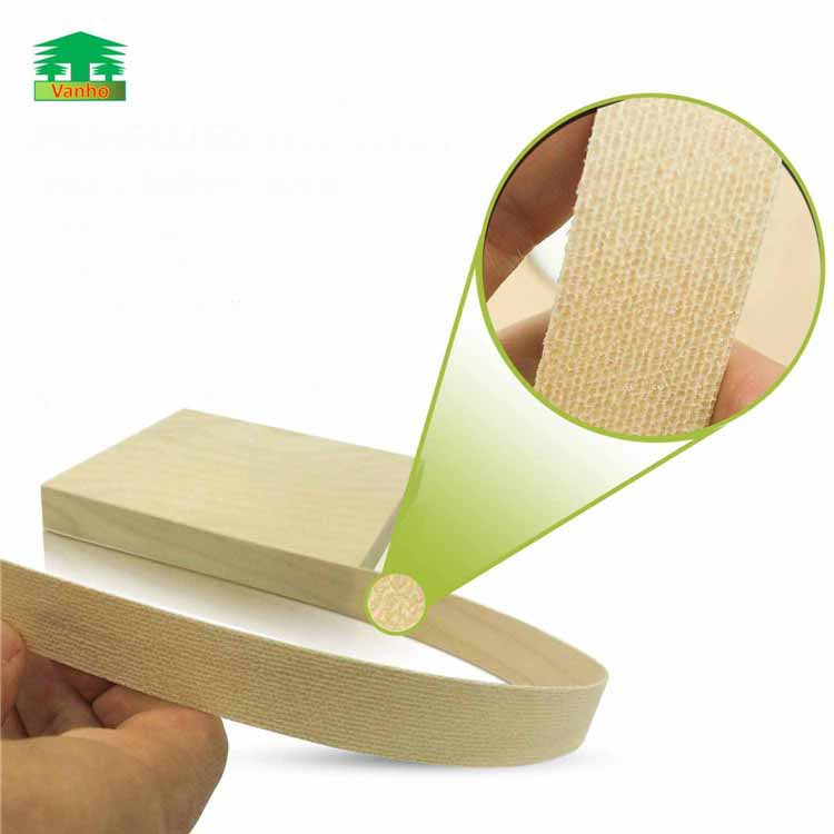 [mapi Edge Banding Strip] Real Wood White Birch with Glue Edge Banding Width Can Be Customized with Adhesive Backing Strip