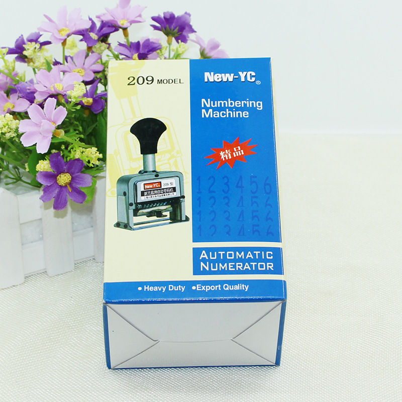 Yuanchang numbering machine multi-digit automatic numbering machine labeling machine page numbering machine coding machine manual numbering machine