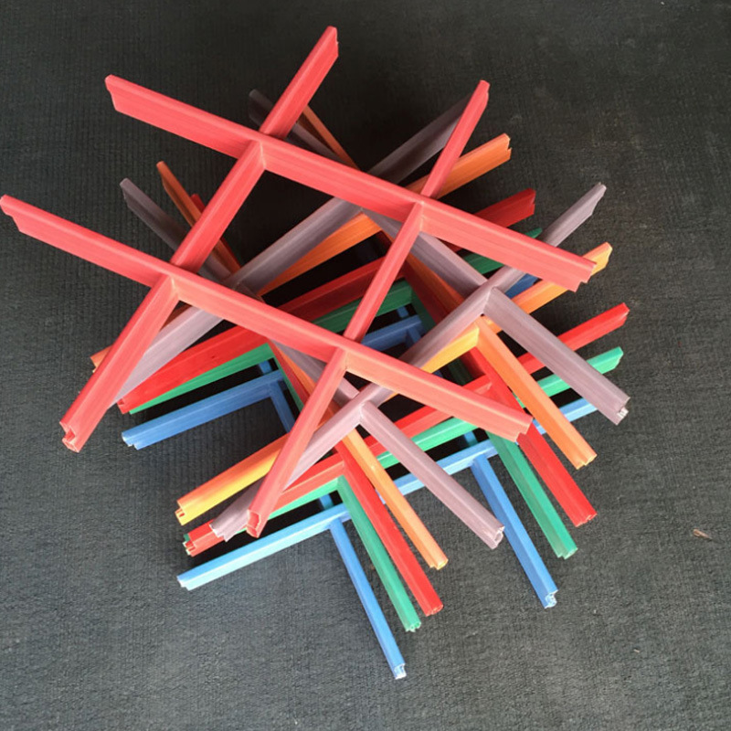 Pvc Grid Ceiling Decoration Materials for Shopping Malls, Schools, Ceiling Decoration, Grape Trellis Decoration, Office Ceilings