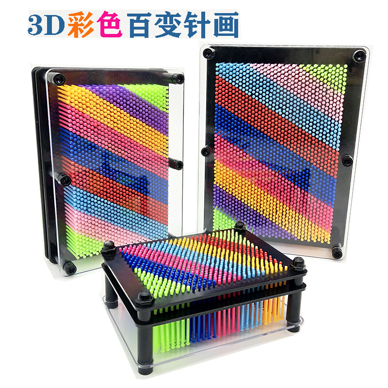 Кросс-браундер универсальная игла живописи 3D стерео ручной отпечаток модель для снятия стресса креативная игрушка для детей