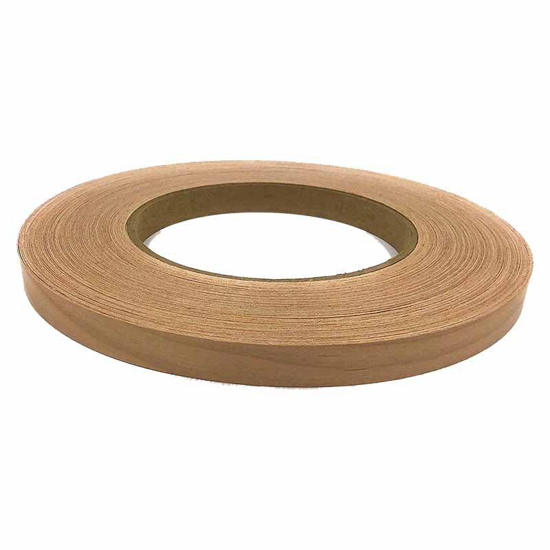 Spot natural cherry wood skin edge banding handicraft Welt leather solid wood edge banding with furniture edge banding strip