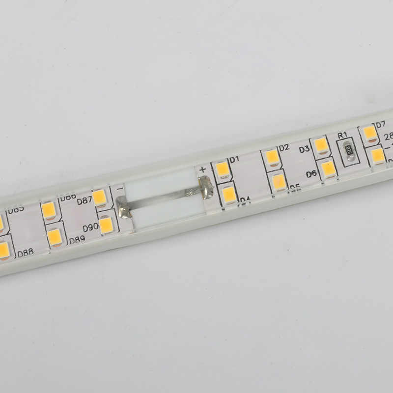 led strip 2835-12-180 light oblique three-row patch strip outdoor waterproof holiday decorative lights