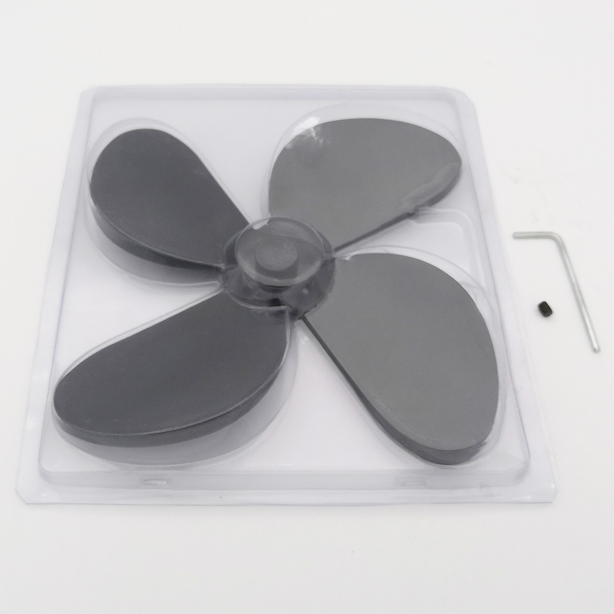 [Factory direct] cross-border exclusive for ebay fireplace accessories aluminum alloy fan blades 4 blades fireplace fan blades