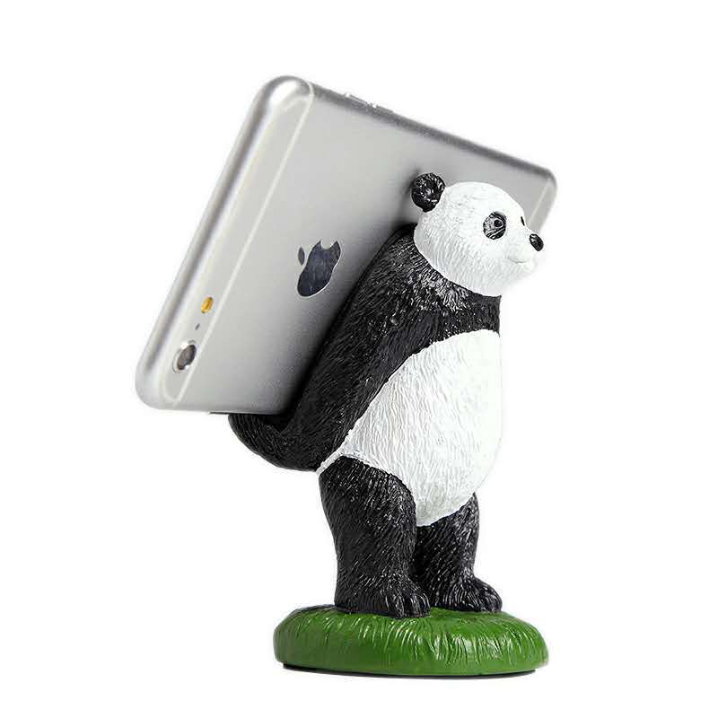 Mobile Phone Holder, Personalized Cute Mobile Phone Holder, Creative Cartoon Mobile Phone Holder, Lazy Mobile Phone Holder, Giant Panda Mobile Phone Holder