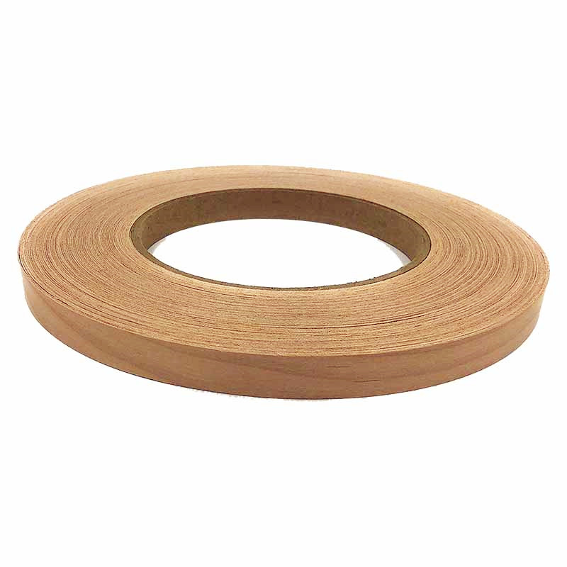Spot natural cherry wood skin edge banding handicraft Welt leather solid wood edge banding with furniture edge banding strip