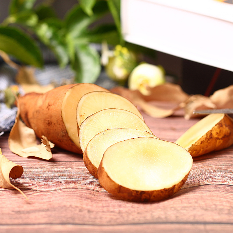 [Strictly Selected] Yunnan Tianshan Snow Lotus Root, 3/ 4.5kg Red Heart Super Sweet Fresh Snow Lotus Potato Seasonal Fruit