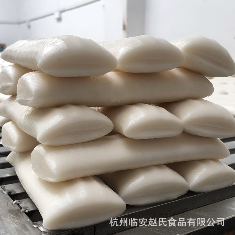 [Water Mill Rice Cake] Factory Direct Wholesale Japonica Rice Cake Strip White Rice Bait Block Vacuum Packaging 250g