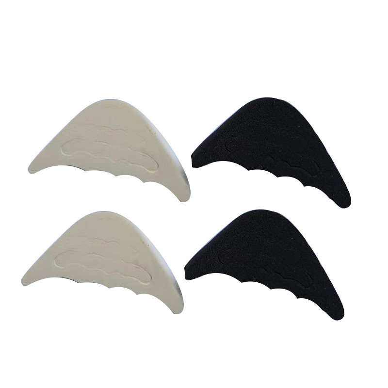 Sponge toe plug sweat absorbent adjustable size shoes big long toe anti-wear foot forward half size pad