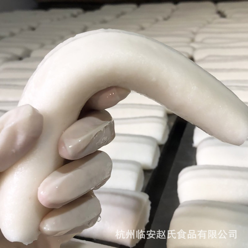 [Water Mill Rice Cake] Factory Direct Wholesale Japonica Rice Cake Strip White Rice Bait Block Vacuum Packaging 250g