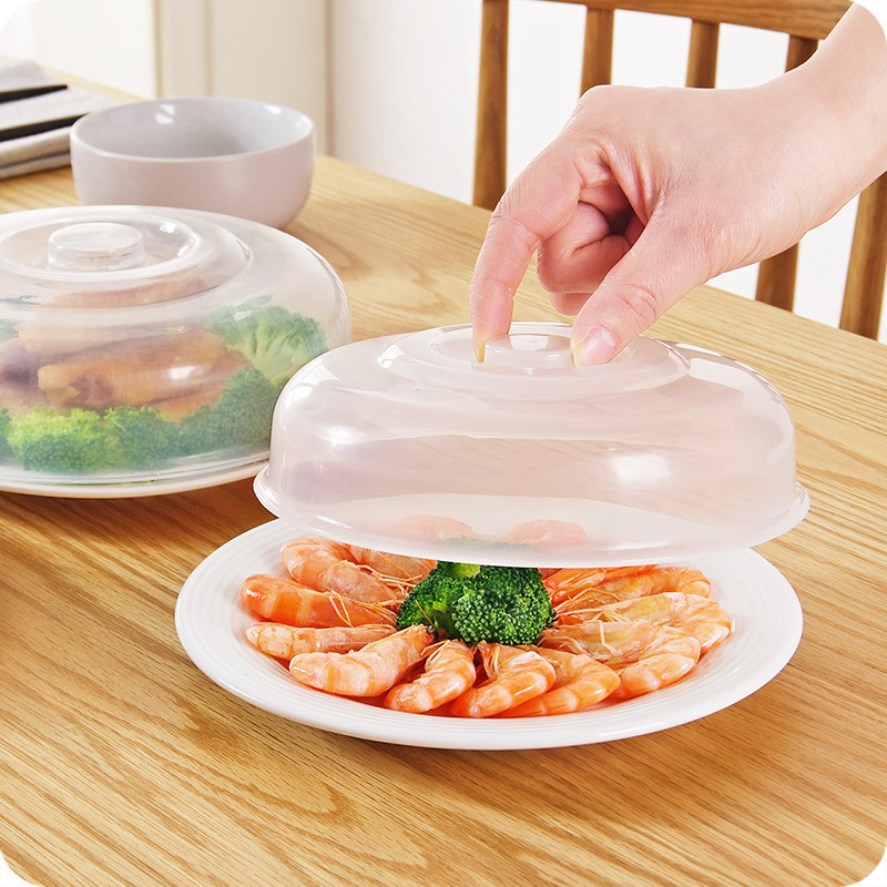Microwave Oven Heating Lid Kitchen Supplies Rice Bowl Preservation Lid Plastic Bowl Lid Four Sizes in Stock Wholesale Sealed