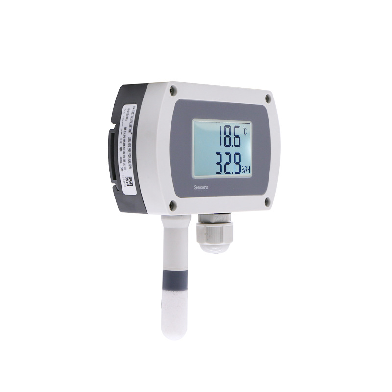 Star instrument CWS19 wall-mounted temperature and humidity transmitter 485 liquid crystal display 4-20 temperature and humidity sensor track installation