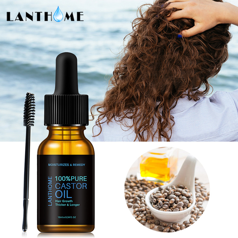 Lanthome Castor Oil Castor Oil Mascara Conditioner Mild and Moisturizing 10ml