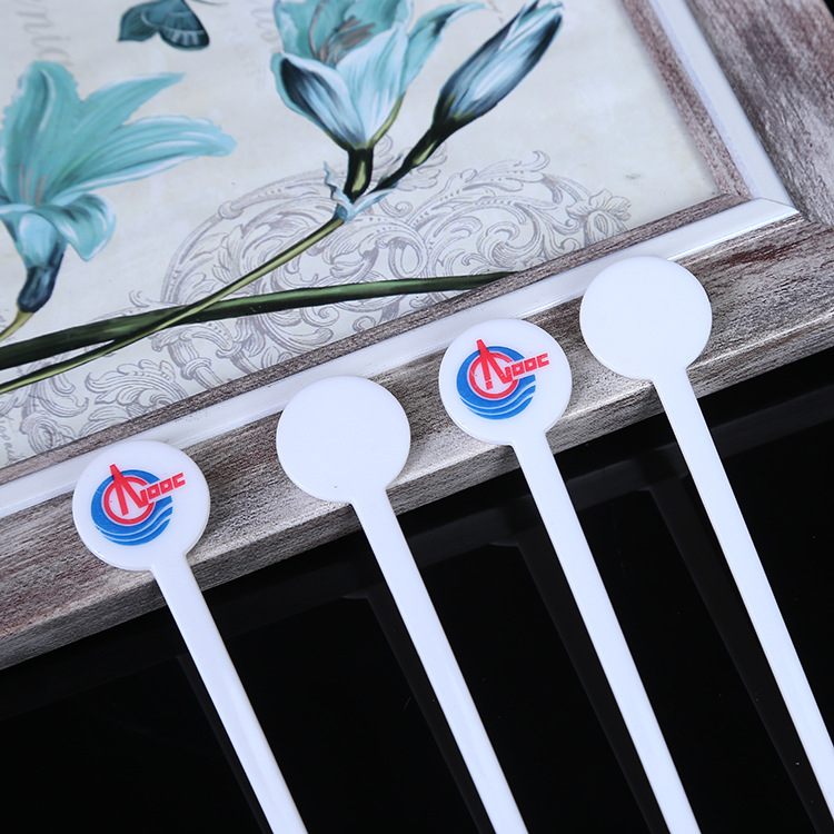 Disposable Plastic Stirring Sticks for Milk Tea, Coffee, Cocktail Sticks, Ktv Bar Mixing Sticks, Experimental Debugging Sticks, Printable