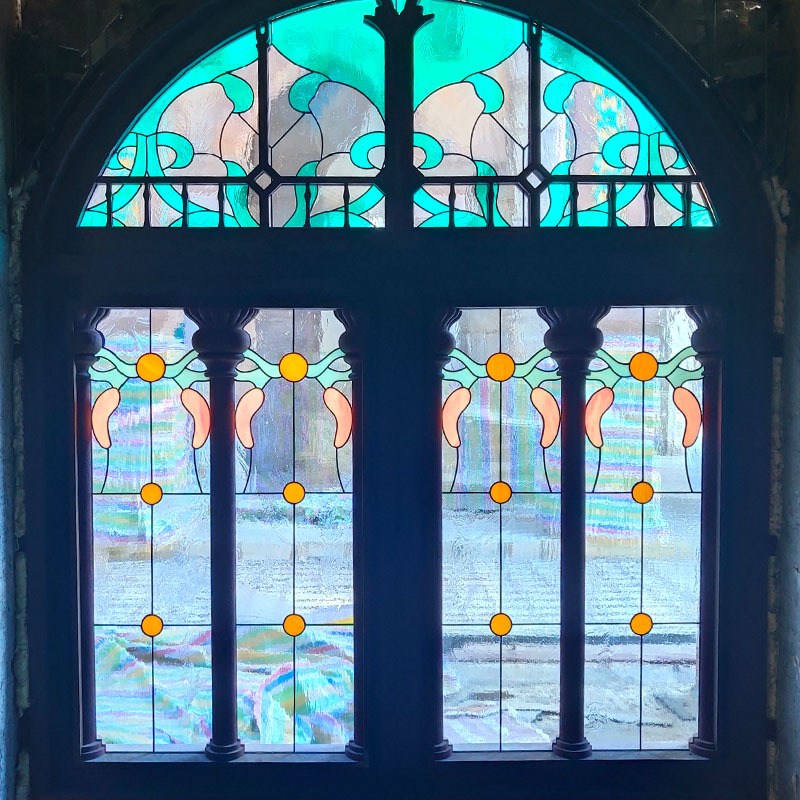 Factory Wholesale Church Glass Glass Dome Bar Decorative Glass Mosaic Art Glass Personalized Custom