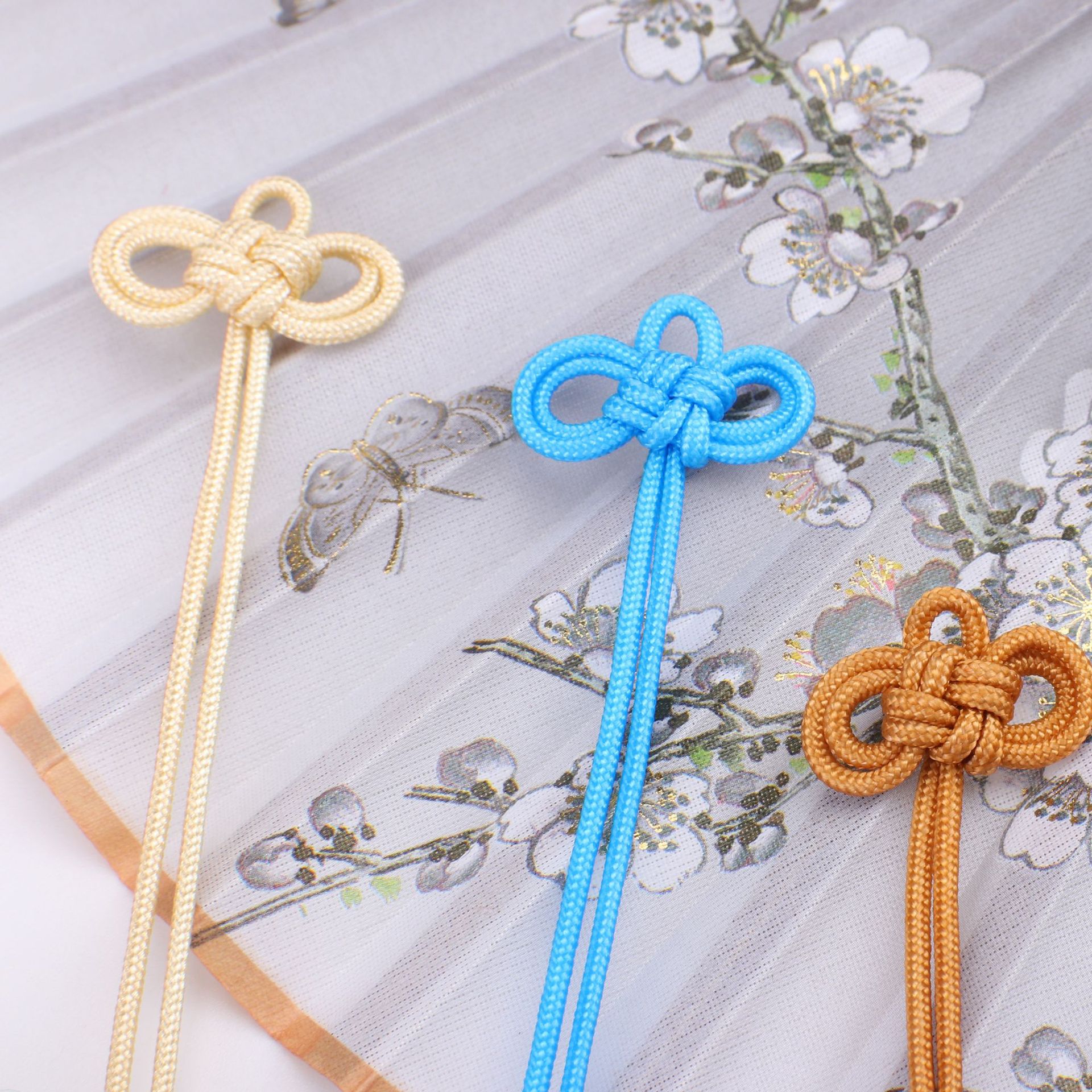 Yu Shou Knot Woven Sling Sachet Chinese Knot Ping An Fu Bag DIY Ribbon Knot Source Factory Wholesale Outlet