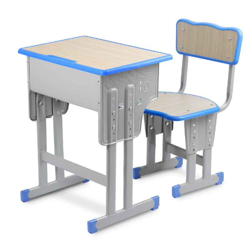 Primary and secondary school students desks and chairs manufacturers directly supply school training courses home lifting study desks and chairs children's desks and chairs sets