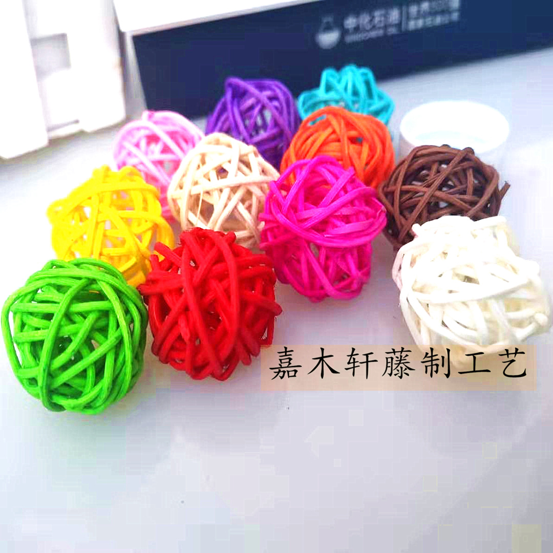 Прямые поставки, 3 см белый ротанговый мяч, ароматерапия, оформление детского сада, торгового центра