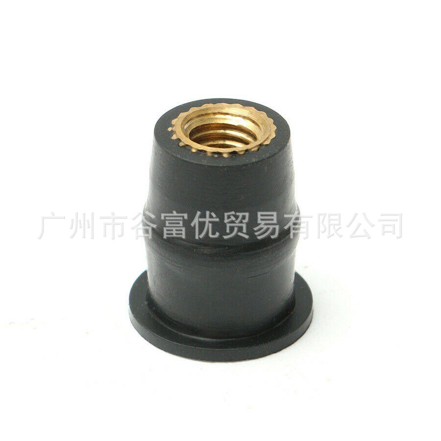 Motorcycle Modified Windshield Brass Rubber Nut Kayak Expansion Rubber Well Nut Rivet Fastener