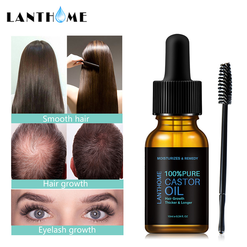 Lanthome Castor Oil Castor Oil Mascara Conditioner Mild and Moisturizing 10ml