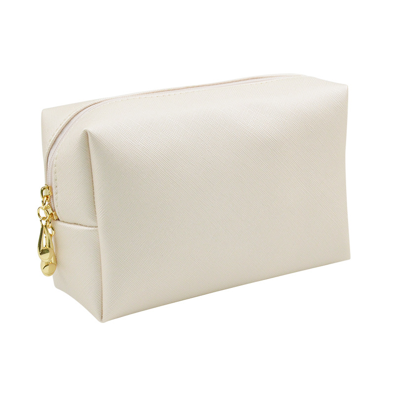 Cosmetic bag ladies foreign trade explosions pu hand portable square waterproof cute travel wash storage bag wholesale