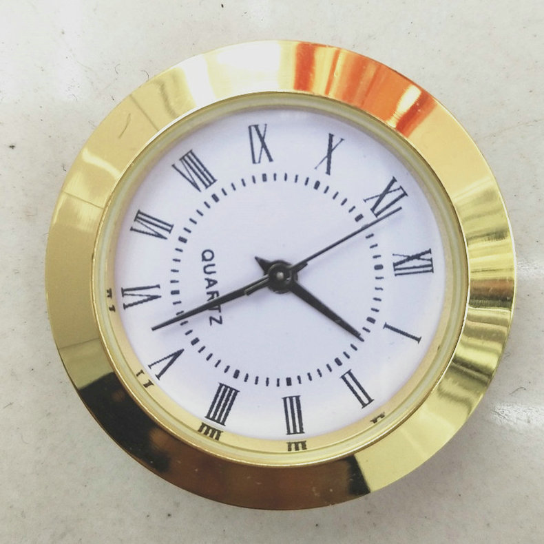 Manufacturers supply alloy/plastic 38MM crystal wood resin crafts meter face to sample