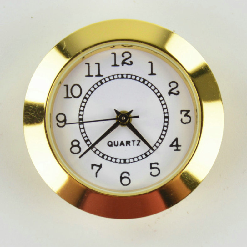 Manufacturers supply alloy/plastic 38MM crystal wood resin crafts meter face to sample